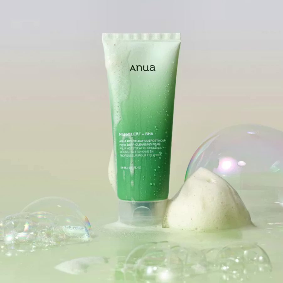 ANUA – HEARTLEAF QUERCETINOL PORE DEEP CLEANSING FOAM ( 150ml )