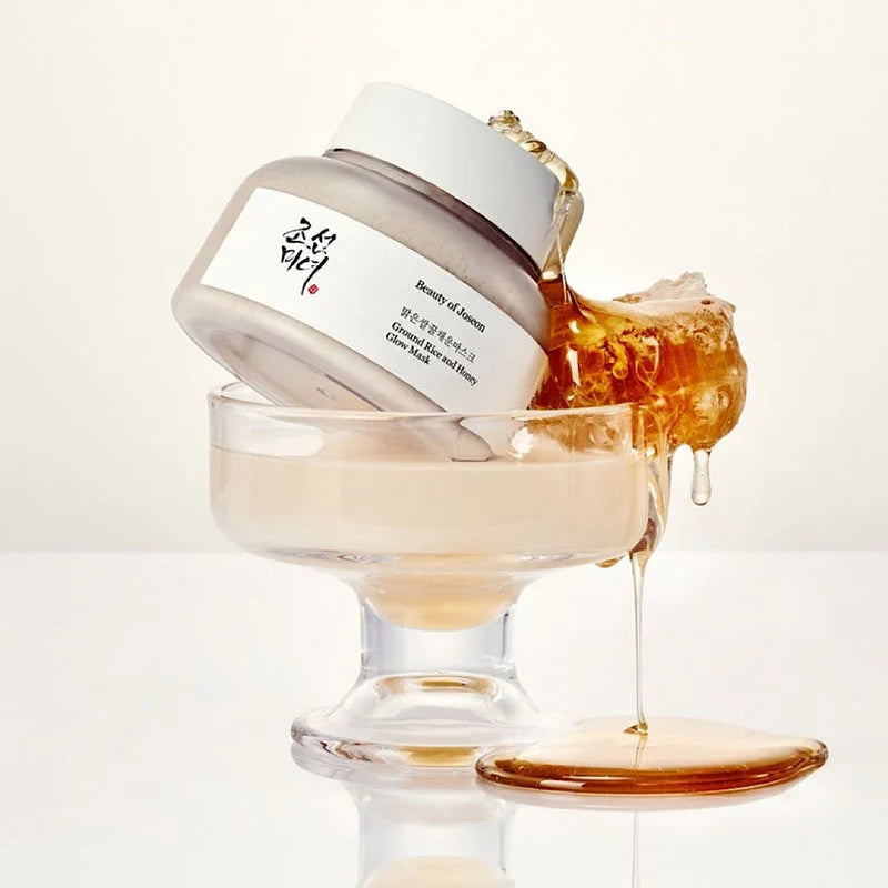 BEAUTY OF JOSEON -  GROUND RICE AND HONEY GLOW MASK  ( 150ml )