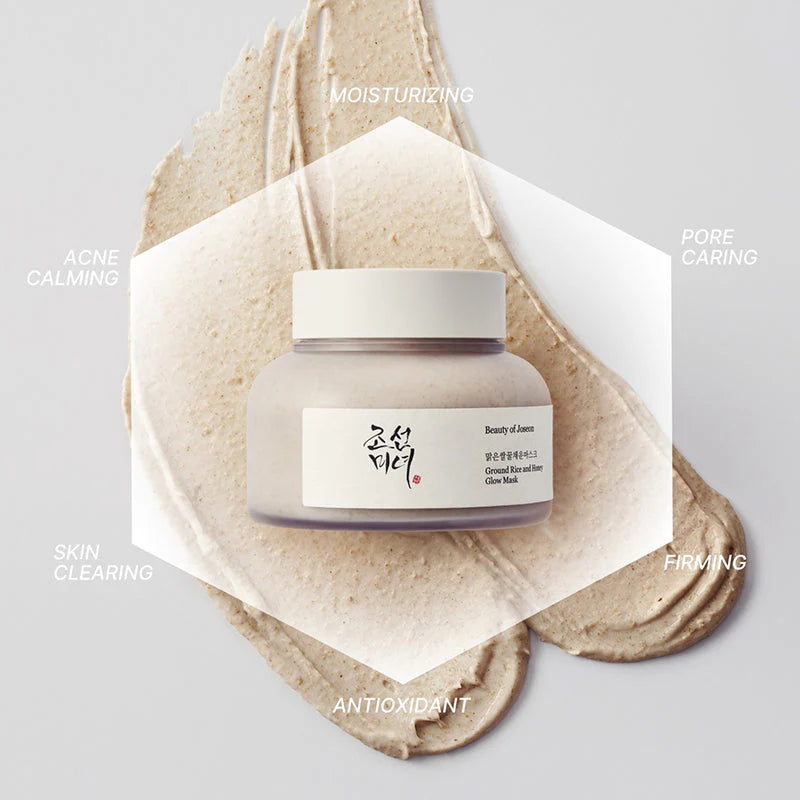 BEAUTY OF JOSEON -  GROUND RICE AND HONEY GLOW MASK  ( 150ml )