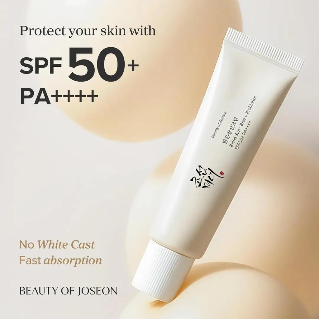 BEAUTY OF JOSEON- RELIEF SUN RICE & PRIOBIOTICS SPF ( 50 ml )