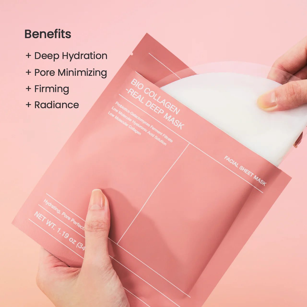 BIODANCE- BIO COLLAGEEN REAL DEEP OVERNIGHT MASK (  collagen Pink )