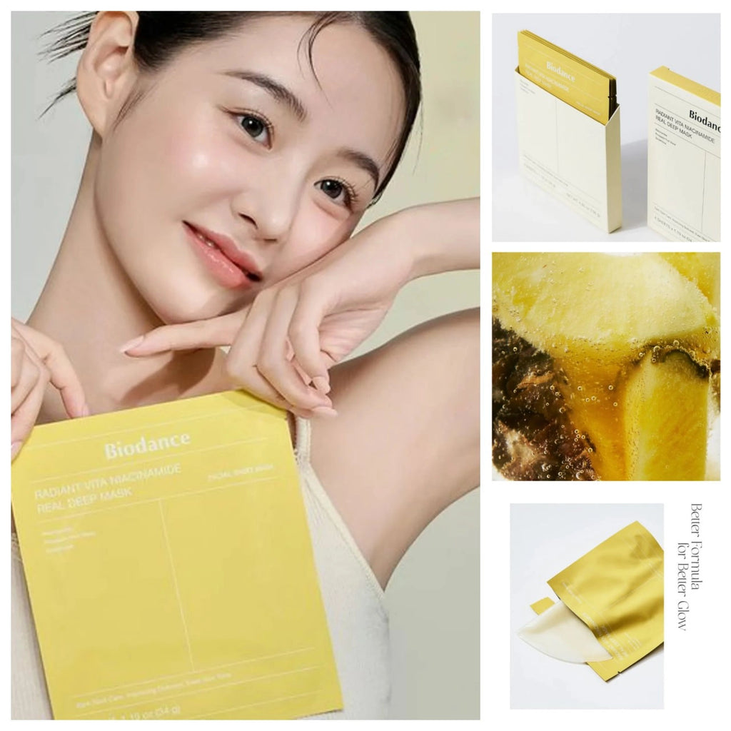 BIODANCE - RADIANT VITA REAL DEEP OVERNIGHT MASKER ( vita yellow )