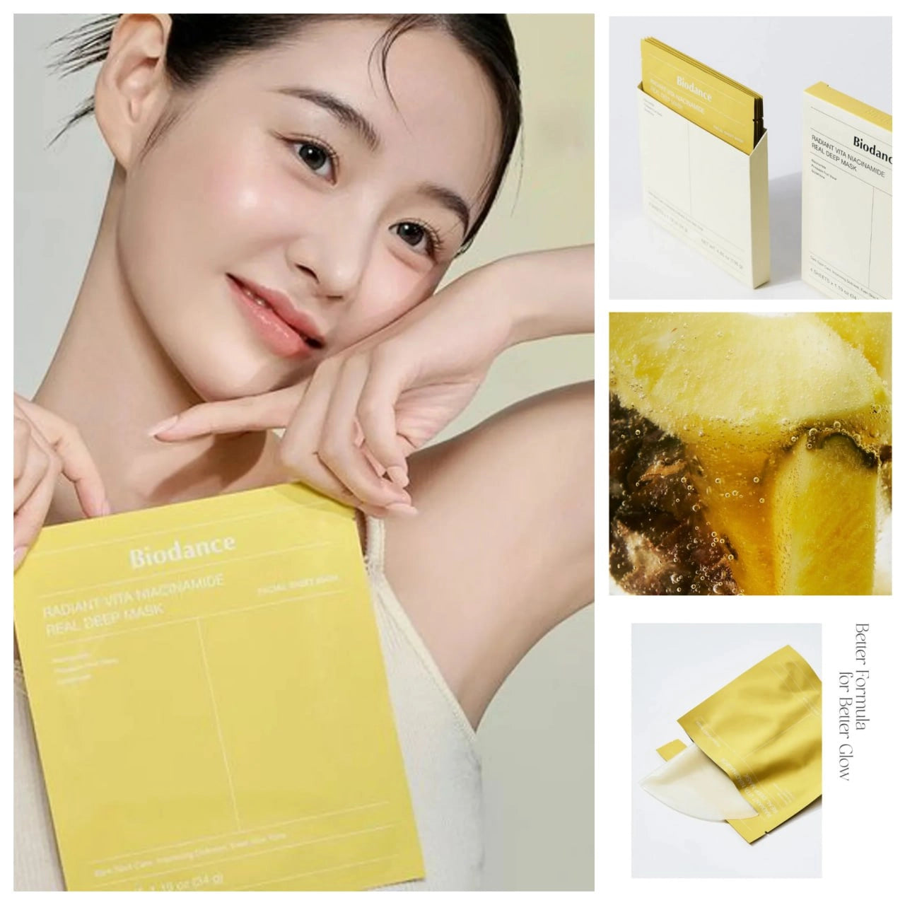 BIODANCE - RADIANT VITA REAL DEEP OVERNIGHT MASKER ( vita yellow )