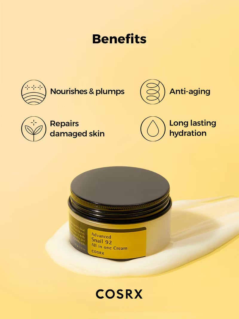 COSRX- ADVANCED SNAIL 92 ALL IN ONE CREAM ( 100 ml )