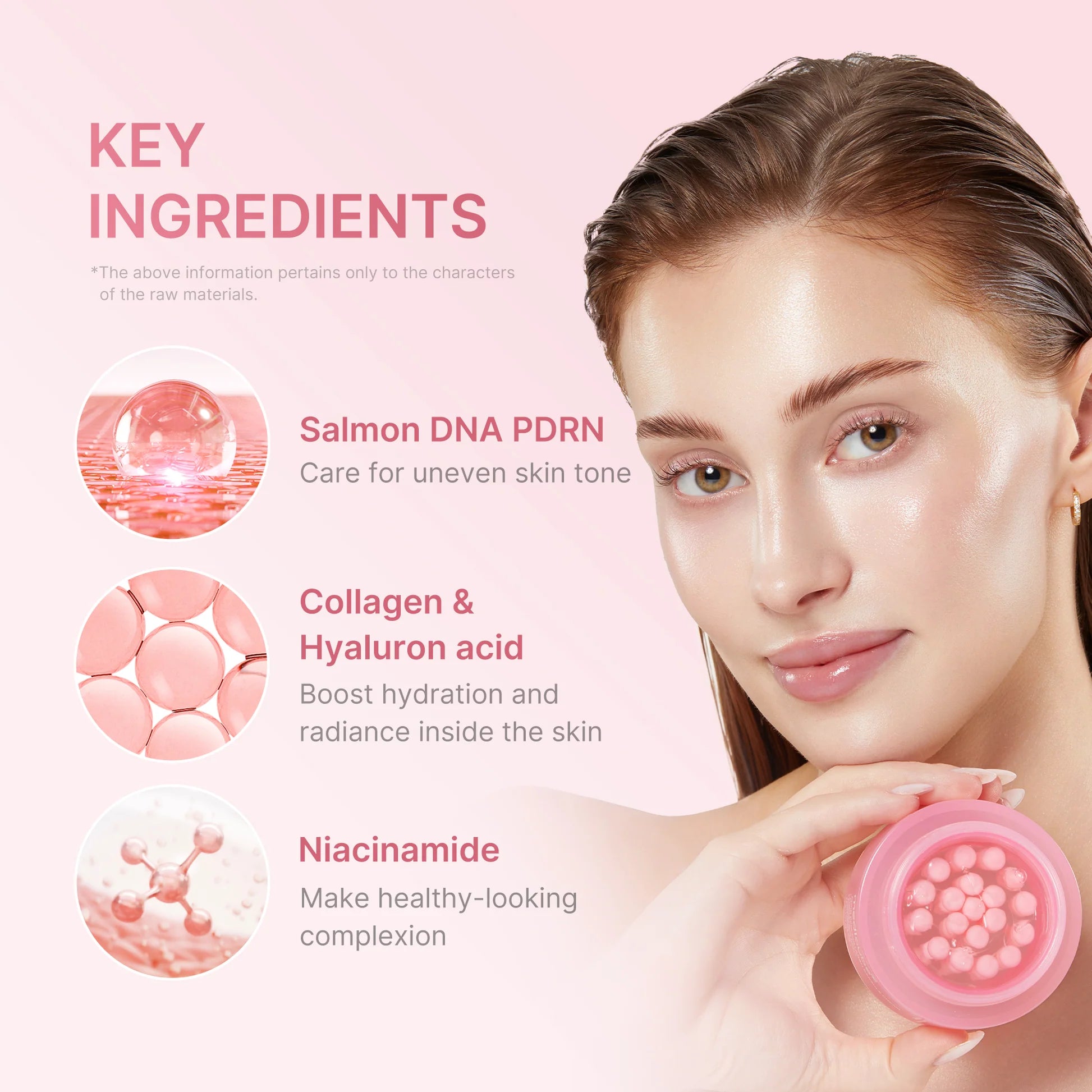 MEDICUBE- SALMON DNA PDRN PINK COLLAGEN CAPSULE CREAM ( 55gr )
