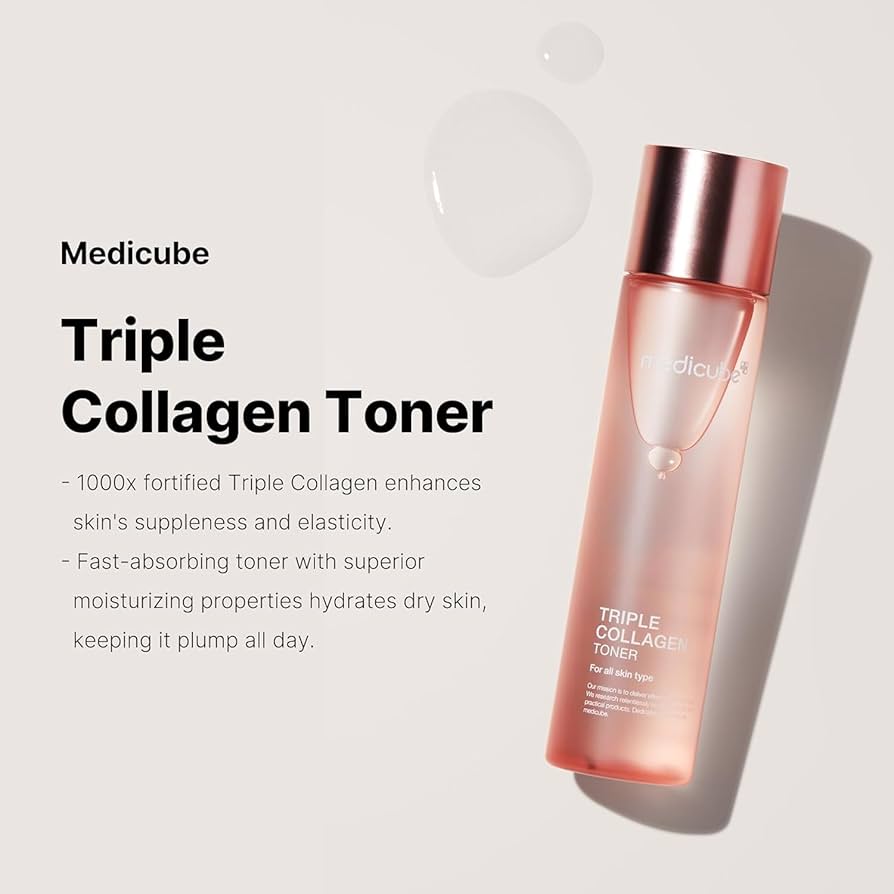 MEDICUBE- TRIPLE COLLAGEN TONER ( 140 ml )