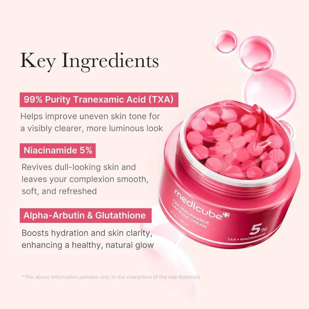 MEDICUBE- TXA NIACINAMIDE CAPSULE CREAM ( 55gr )
