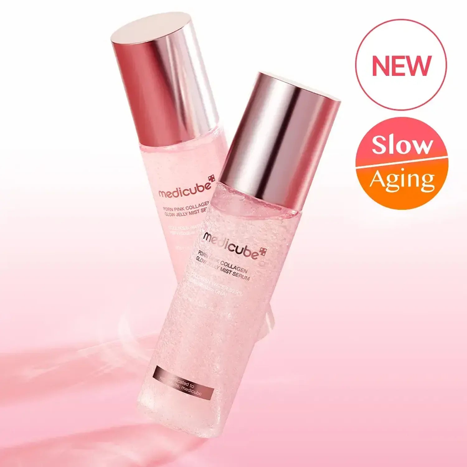 MEDICUBE PDRN PINK COLLAGEN GLOW JELLY MIST SERUM