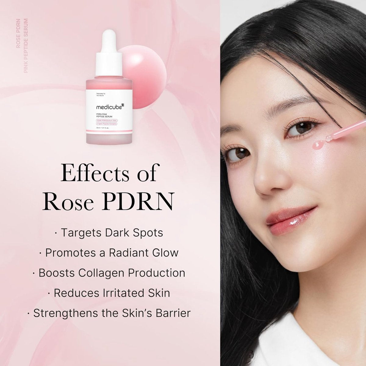 MEDICUBE PDRN PINK PEPTIDE SERUM (100ml)