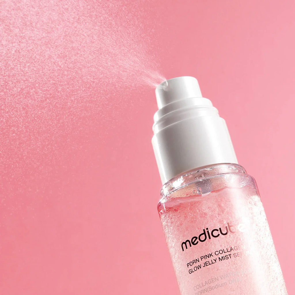 MEDICUBE PDRN PINK COLLAGEN GLOW JELLY MIST SERUM