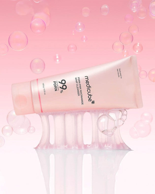 MEDICUBE PDRN PINK NIACINAMIDE WHIP CLEANSER ( 120ml )